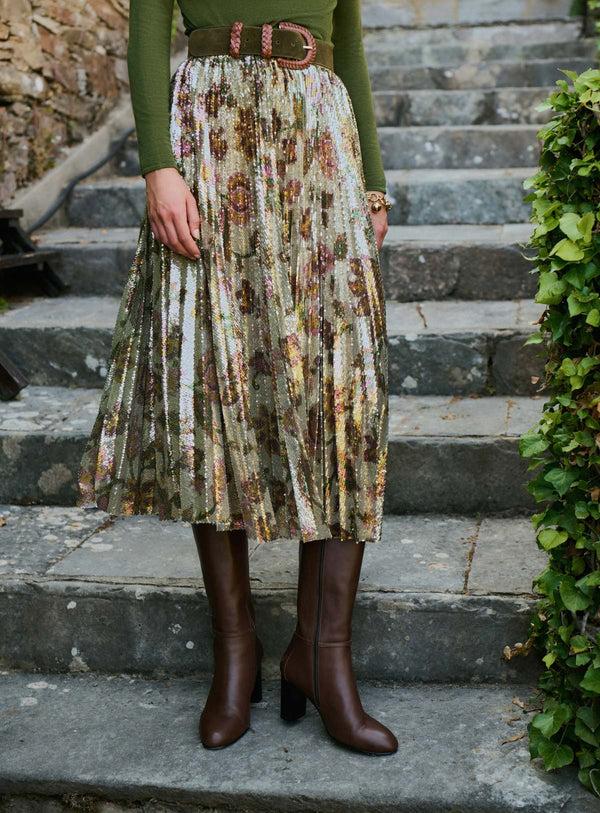 Rue Madam Skirt 225junon Mandawa Ecru