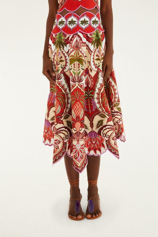 Rue Madam Skirt 344016 Odara-Red