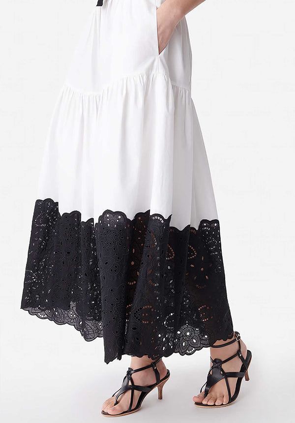 Rue Madam Skirt 4eca01-v07216 White