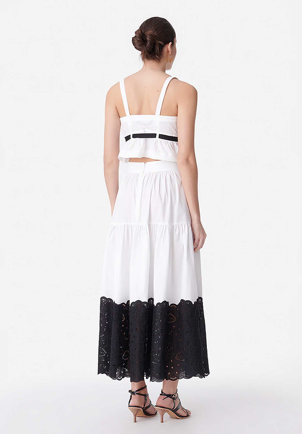 Rue Madam Skirt 4eca01-v07216 White