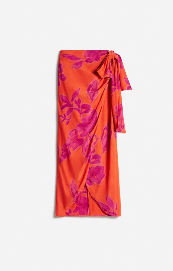 Rue Madam Skirt 5eva86-v07732 Orange