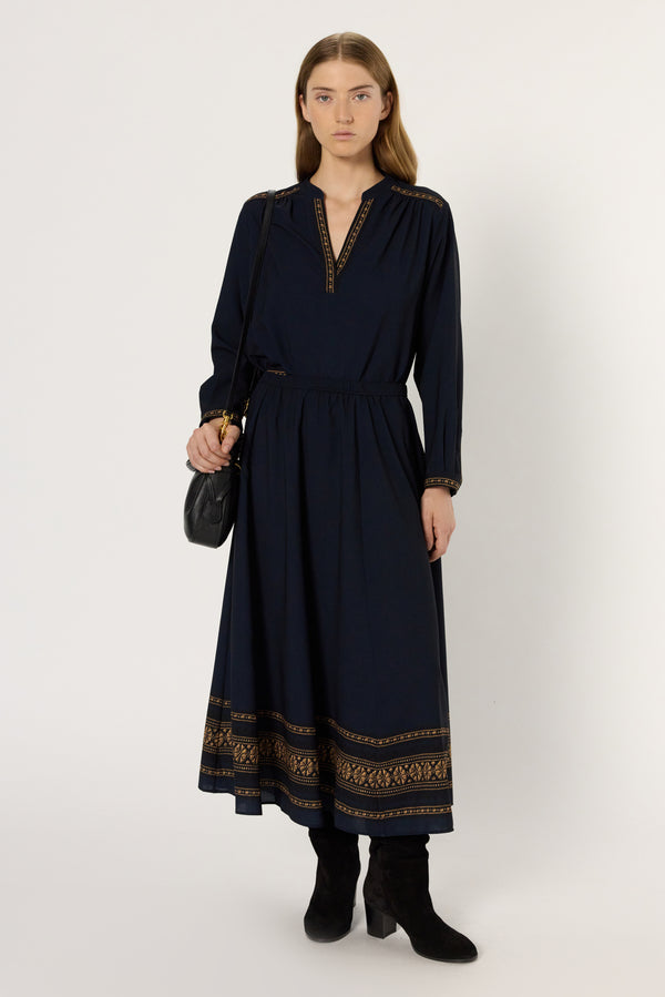 Rue Madam Skirt Bonnie Dcj08c175 Navy