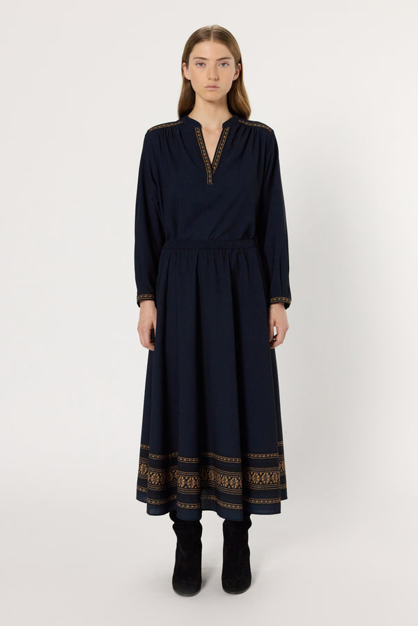 Rue Madam Skirt Bonnie Dcj08c175 Navy