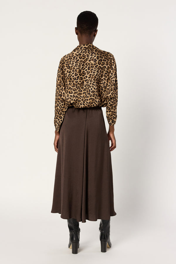 Rue Madam Skirt Dcj08c131 Khaki-Green