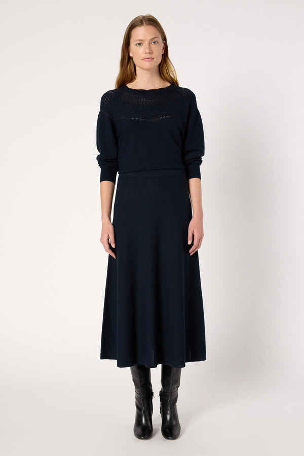 Rue Madam Skirt Dcj18c219 Navy