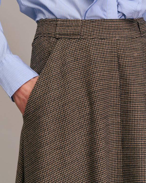 Rue Madam Skirt Jeyo 10583 1-Choco-Marine