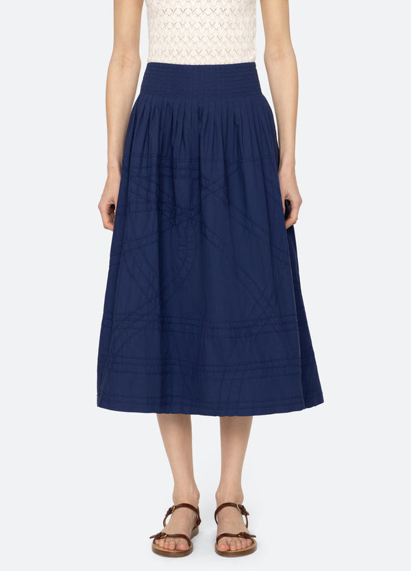 rue madam Skirt Pf25-005 Blueberry