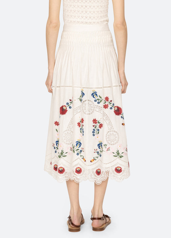 Rue Madam Skirt Pf25-048 Cream