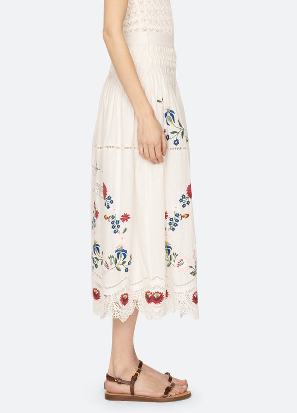 Rue Madam Skirt Pf25-048 Cream