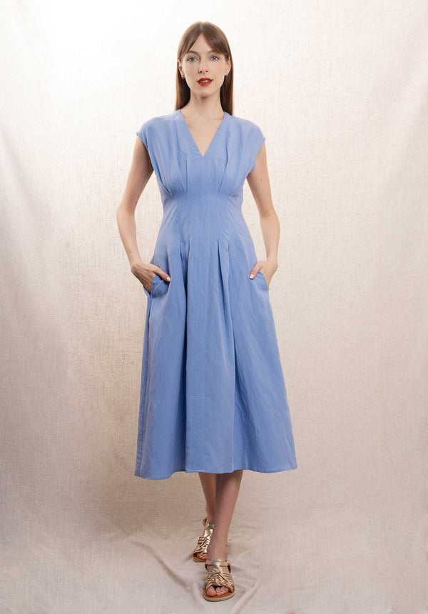 rue madam Smart/occasion Dress 38769 Blue