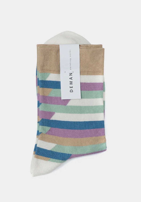 Rue Madam Socks Colortape Multi