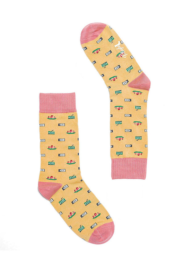 rue madam Socks Ding Ding Beige