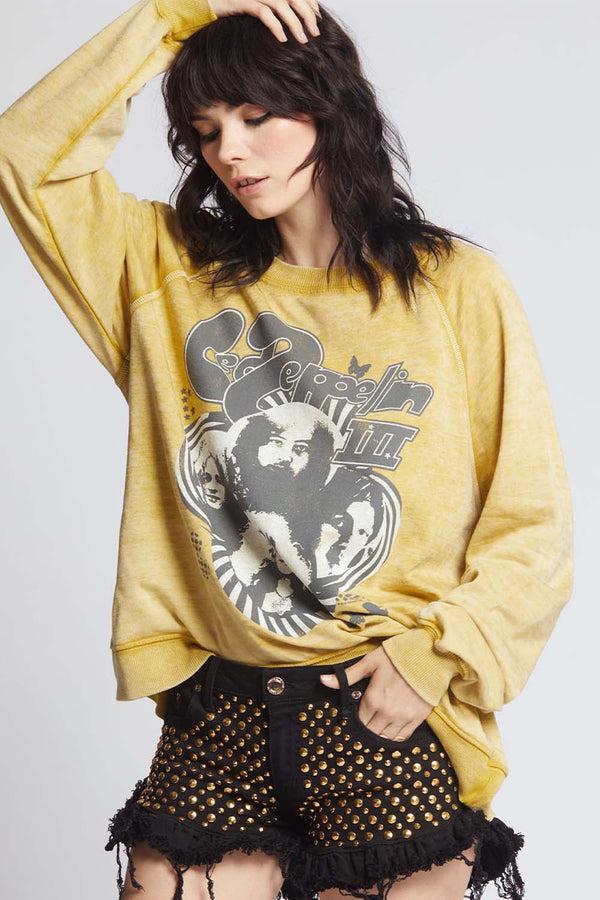 Rue Madam Sweatshirt 301880 Mustard