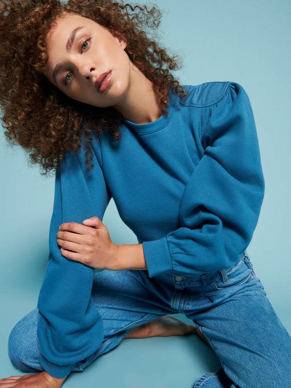 rue madam Sweatshirt Carole Bluegrass