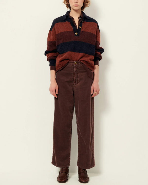 Rue Madam Sweatshirt Cobby Navyrust