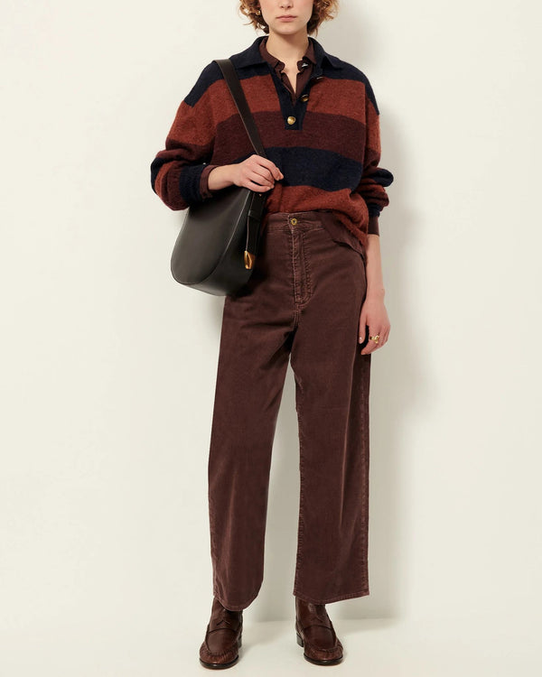 Rue Madam Sweatshirt Cobby Navyrust