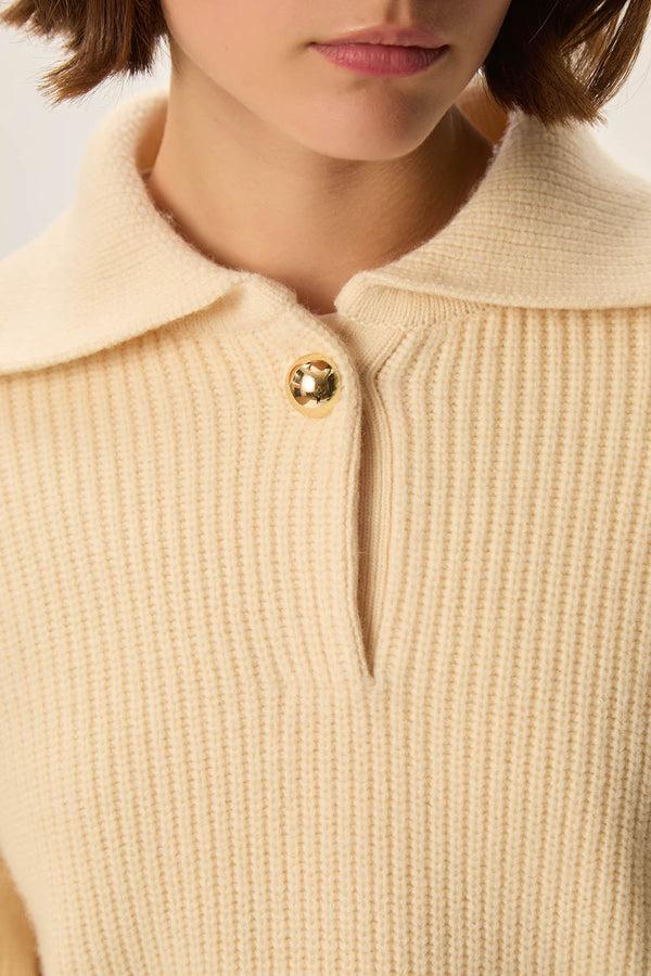 Rue Madam Sweatshirt Domino Creme