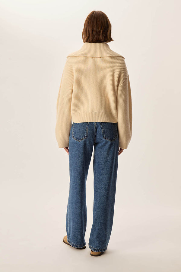 Rue Madam Sweatshirt Domino Creme