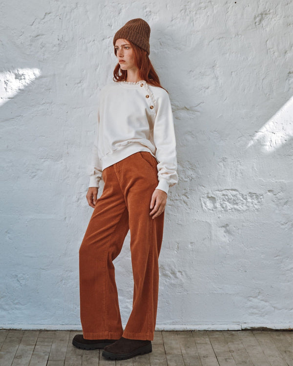 Rue Madam Sweatshirt Ida-cherry Creme