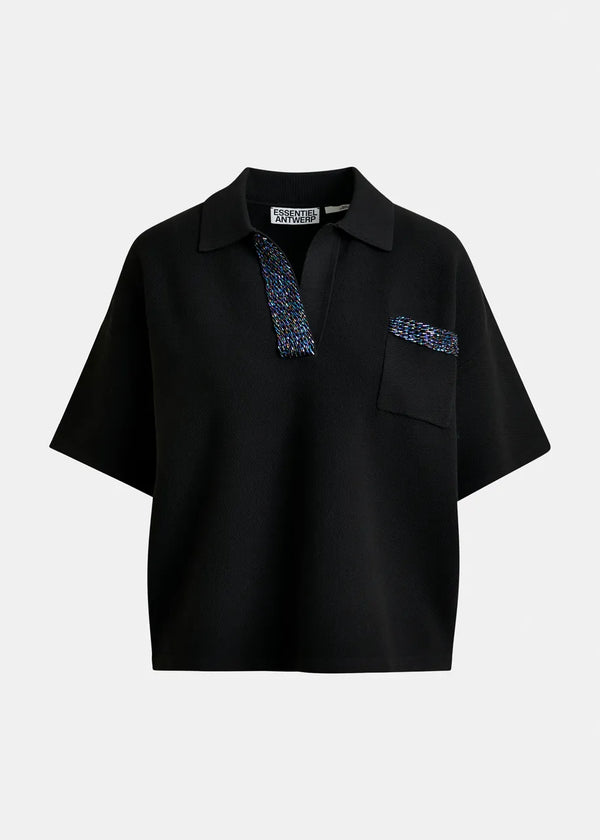 rue madam Sweatshirt Internationnal Black