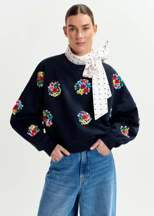 Rue Madam Sweatshirt Itro Combo1-Navy