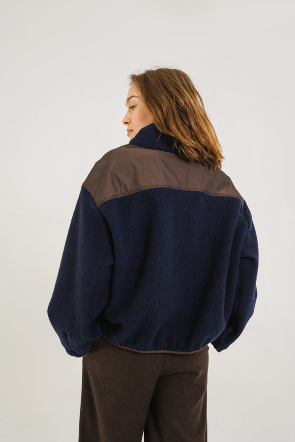 Rue Madam Sweatshirt Jaya Navy Bleu