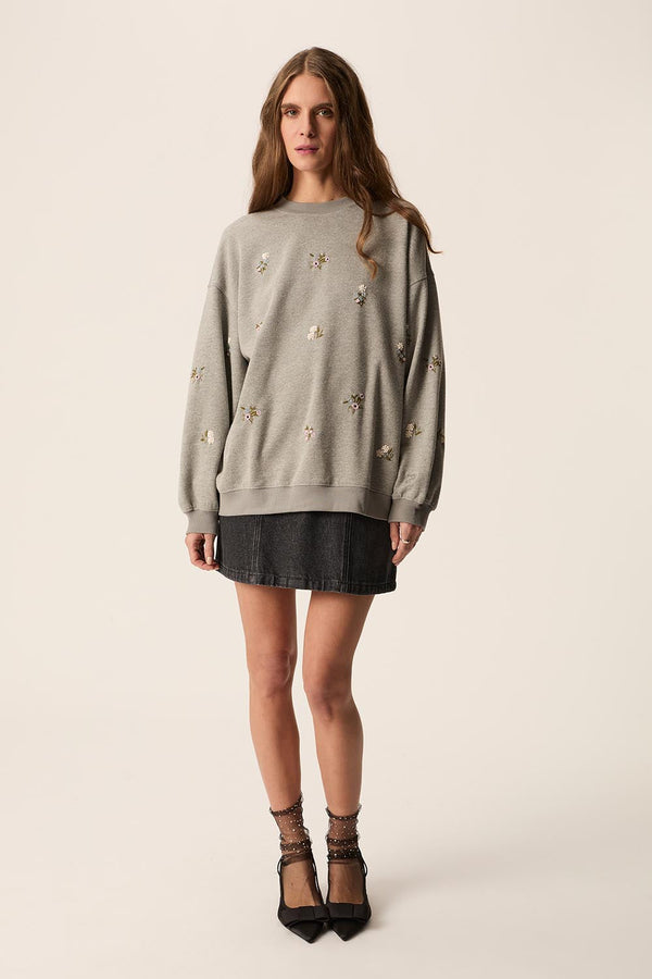 rue madam Sweatshirt Joya Gris-Chine