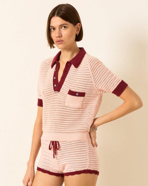 Rue Madam Sweatshirt Lessi Blush Croc Pink