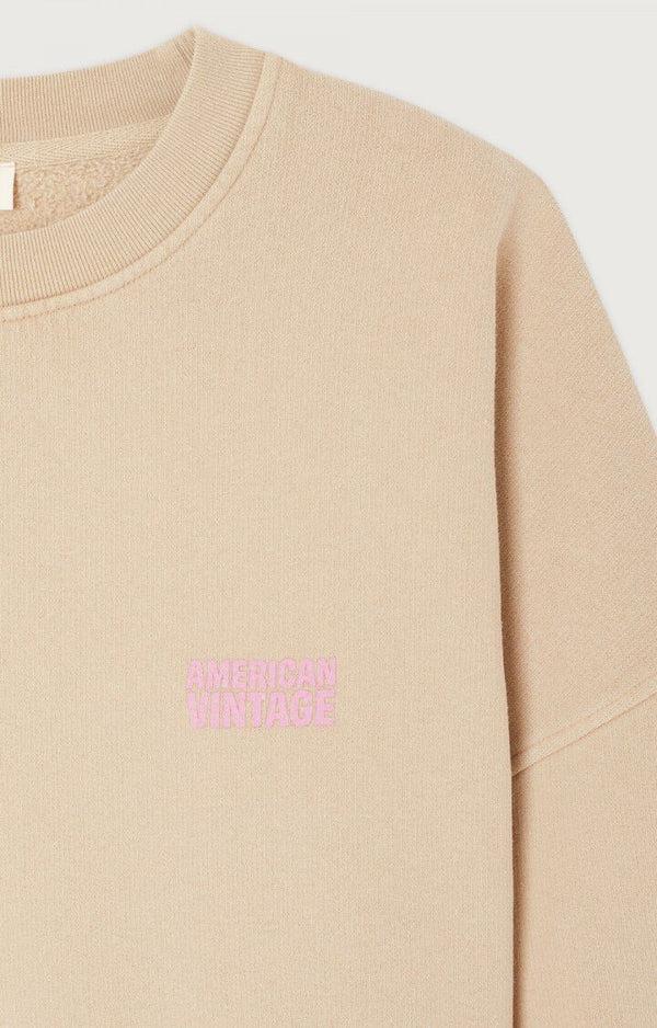 Rue Madam Sweatshirt Pli03c Dune-Vintage