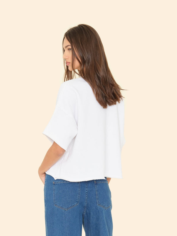 Rue Madam Sweatshirt Romeo Sweatshirt White