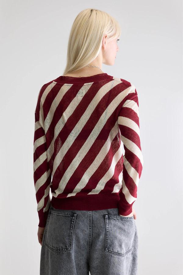 Rue Madam Sweatshirt Senia52 T1302d Stripe-A