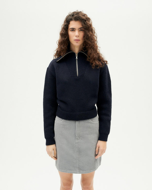 rue madam Sweatshirt Tanit Blue