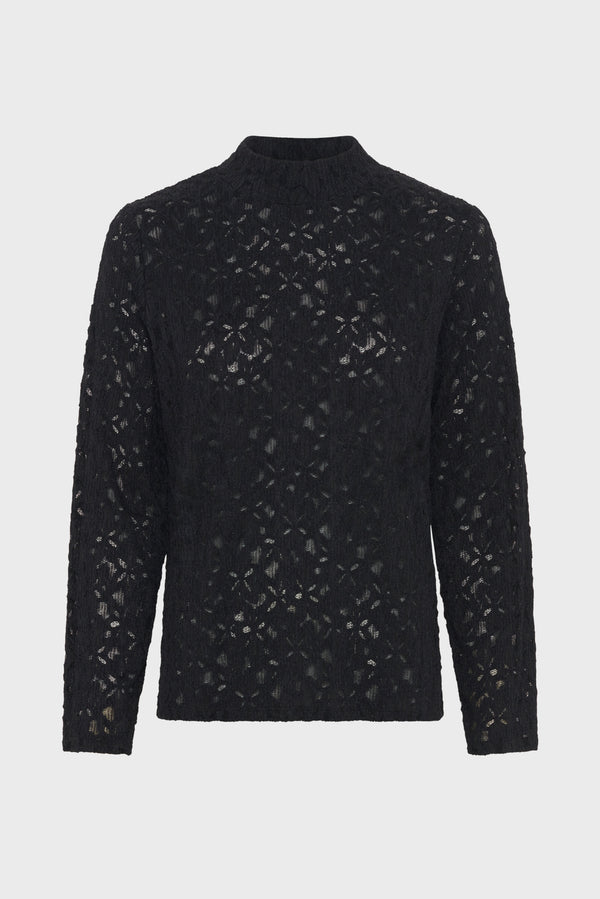 rue madam T-shirt Dct11c209 Black