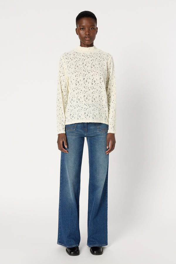 Rue Madam T-shirt Dct11c209 Ecru