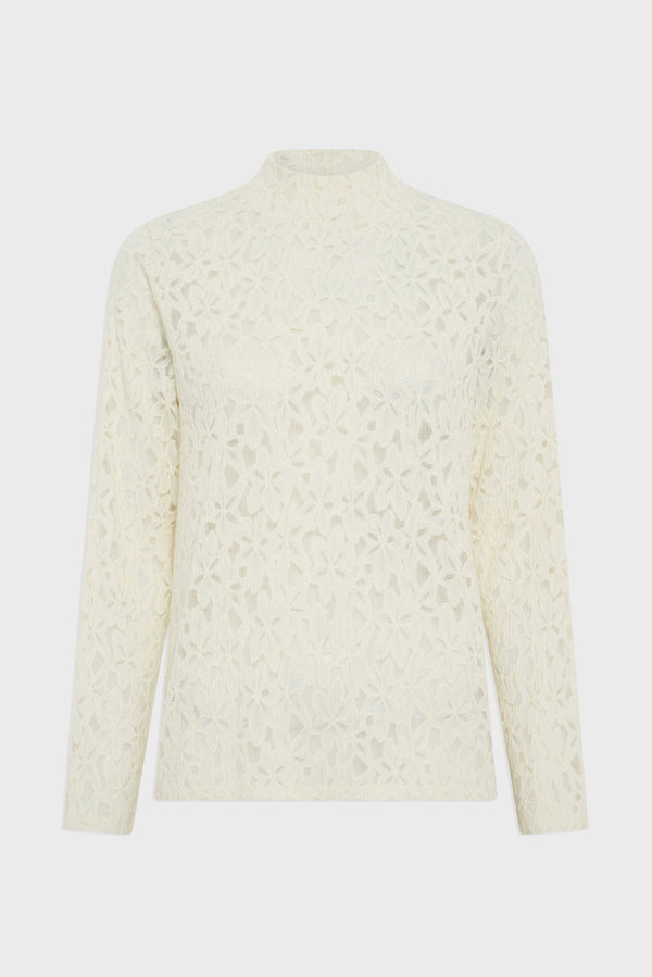 rue madam T-shirt Dct11c209 Ecru