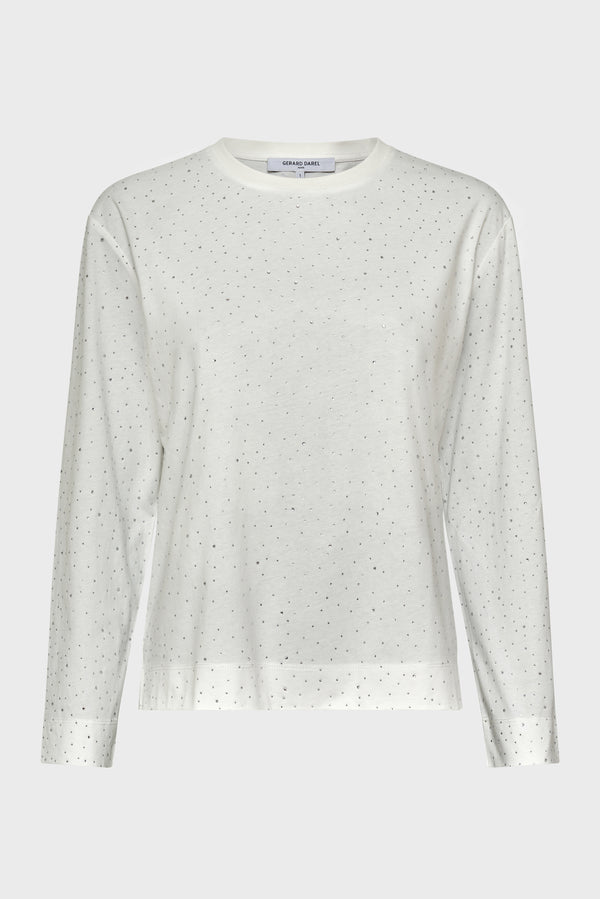 rue madam T-shirt Dct16c208 Ecru