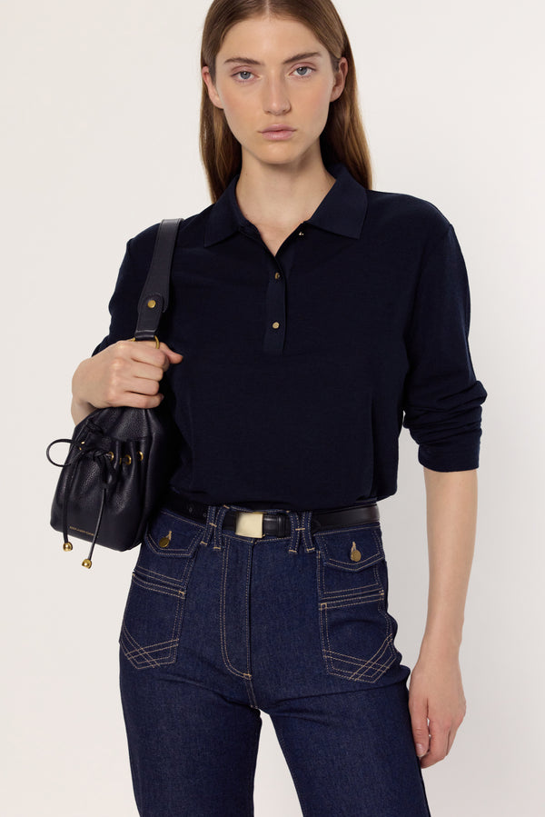 Rue Madam T-shirt Dct17c211 Navy