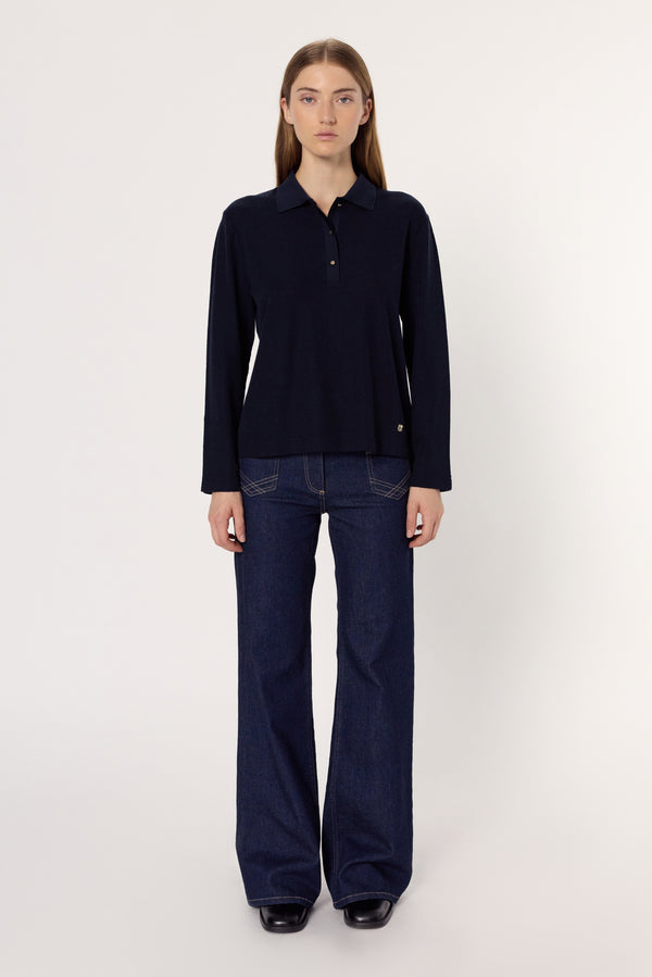 Rue Madam T-shirt Dct17c211 Navy