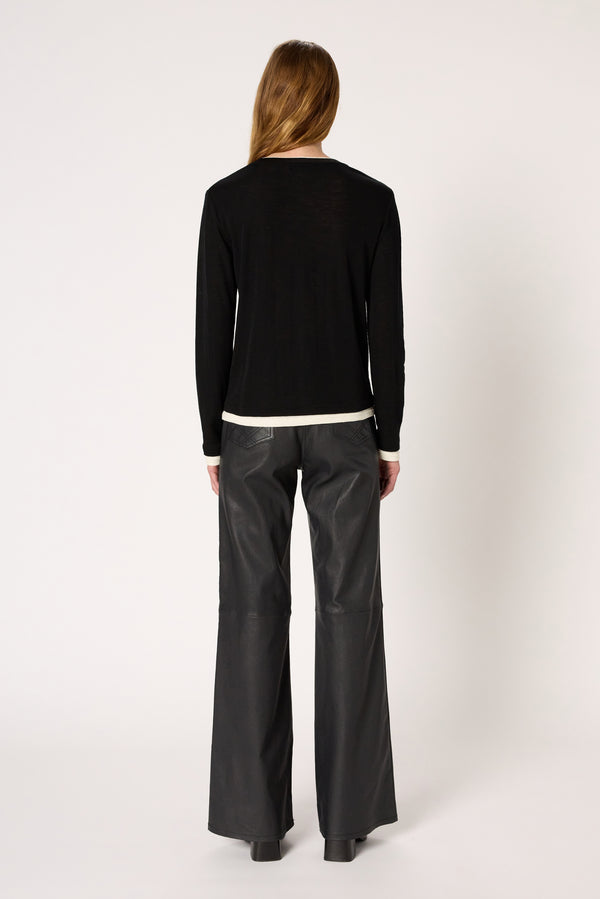 Rue Madam T-shirt Dct20c211 Black