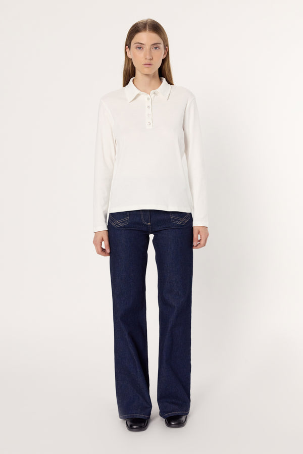 Rue Madam T-shirt Dct24c210 Ecru