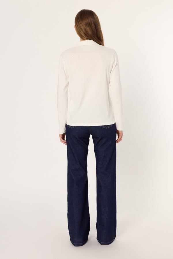 Rue Madam T-shirt Dct24c210 Ecru