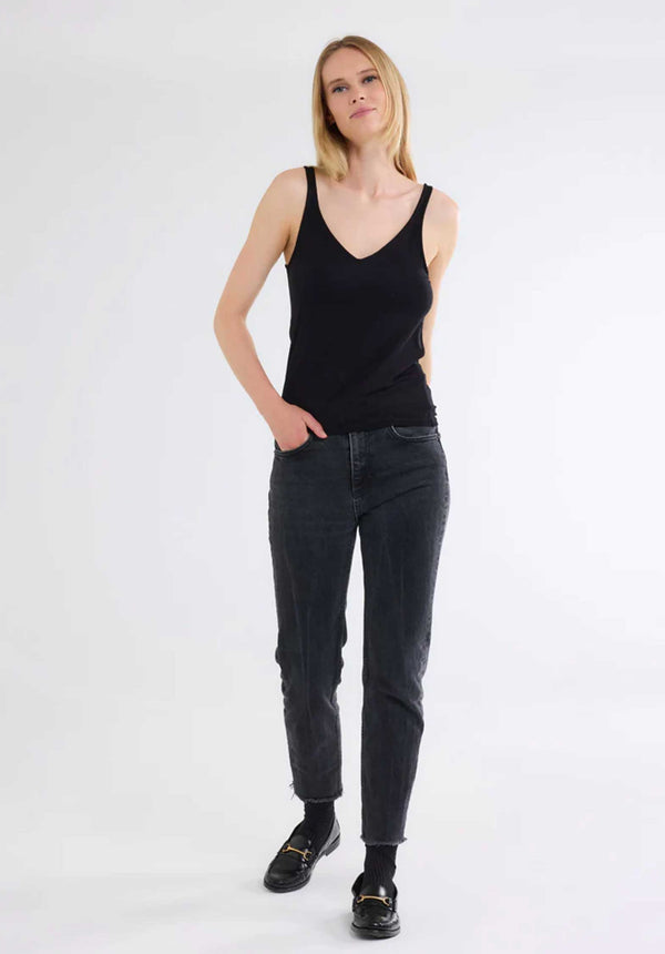 Rue Madam Tank 001-fde156 Black