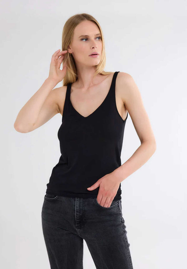 rue madam Tank 001-fde156 Black