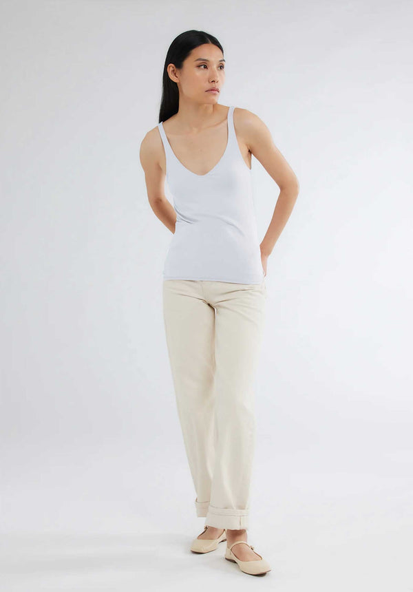 Rue Madam Tank 001-fde156 White