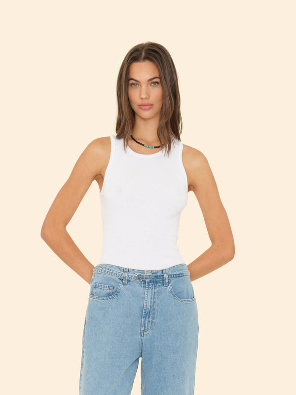 Rue Madam Tank Arynn Tank Top New-White