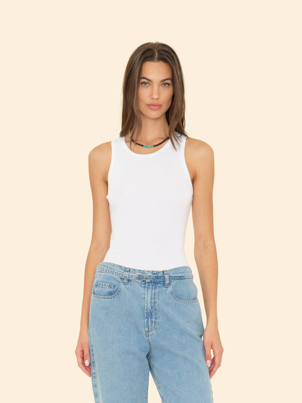 Rue Madam Tank Arynn Tank Top New-White