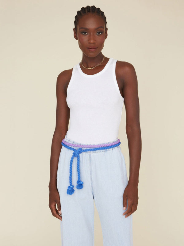 Rue Madam Tank Arynn Tank Top White