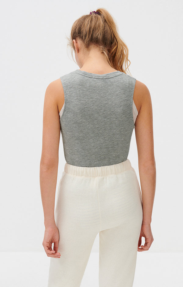 Rue Madam Tank Jac47 Gris-Chine