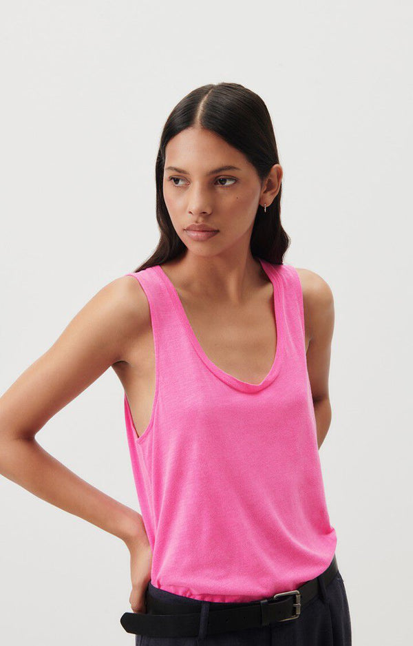 Rue Madam Tank Jac47v Rose-Fluo