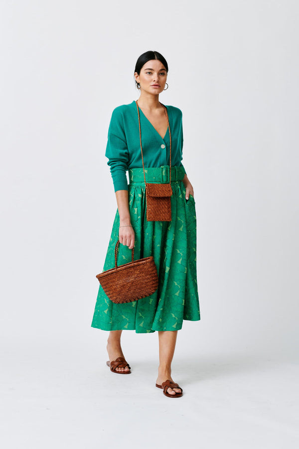 Rue Madam Tote Bag Bamboo Triple Mi Tan